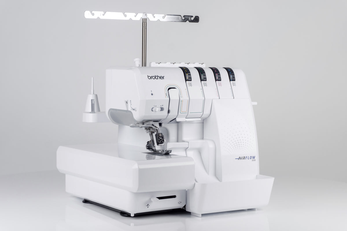 Brother AIRFLOW 3000 - 4 Faden Overlock mit Lufteinfädelung