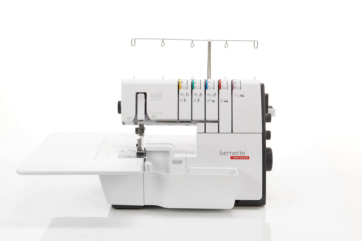Bernette 68 Airlock Overlock-/Coverstich-Combo mit Lufteinfädelung