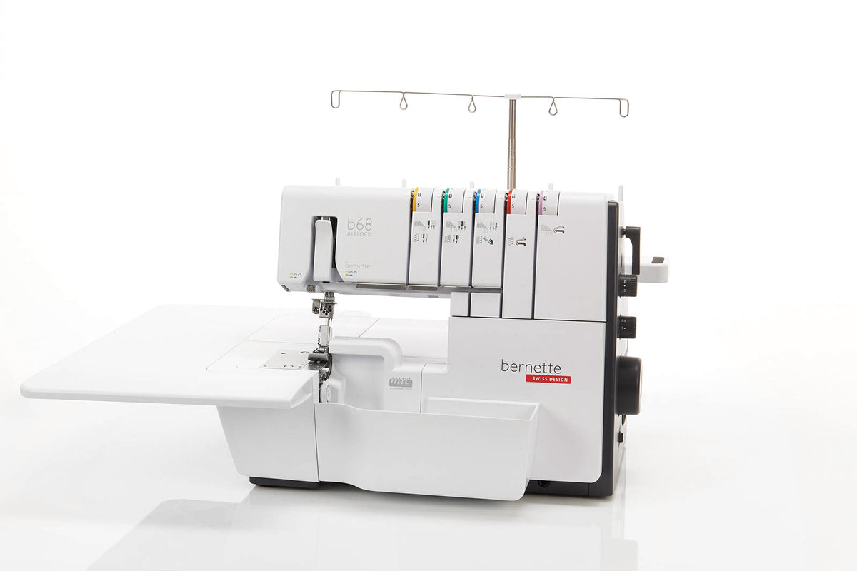 Bernette 68 Airlock Overlock-/Coverstich-Combo mit Lufteinfädelung
