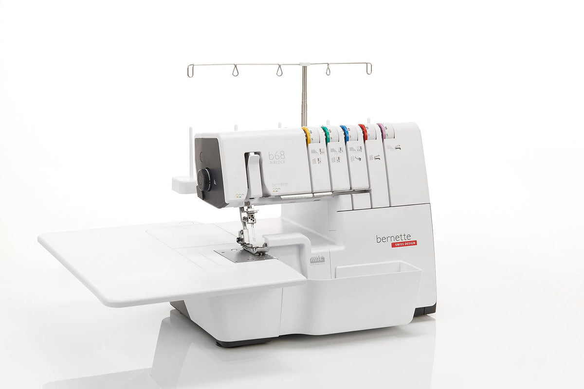 Bernette 68 Airlock Overlock-/Coverstich-Combo mit Lufteinfädelung