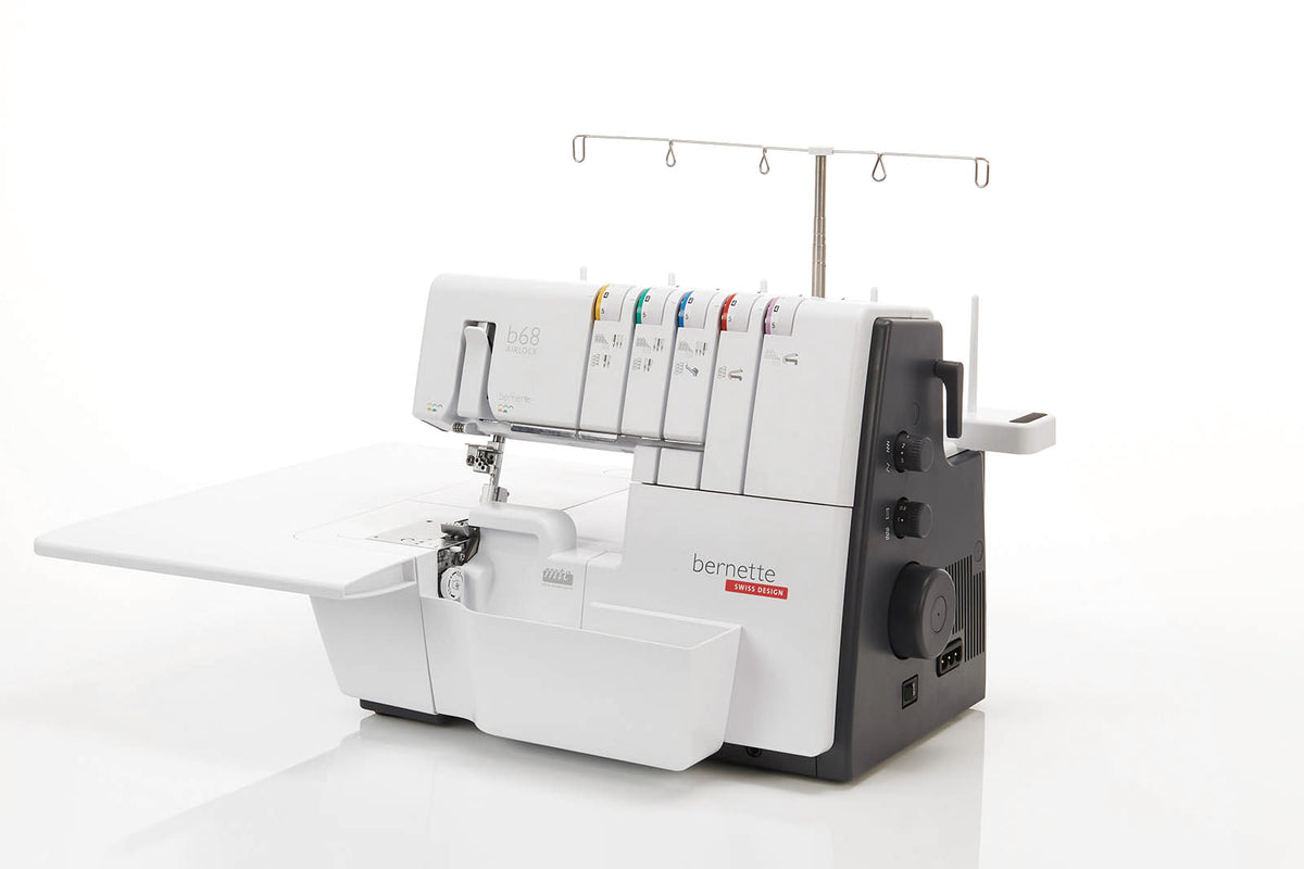 Bernette 68 Airlock Overlock-/Coverstich-Combo mit Lufteinfädelung