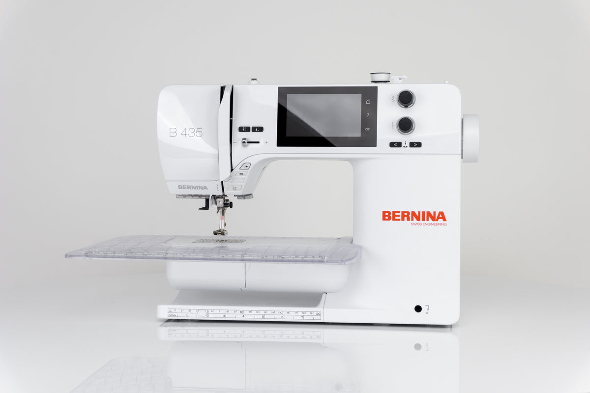 Bernina 435 Computer Nähmaschine mit Vollschaftfüßchen