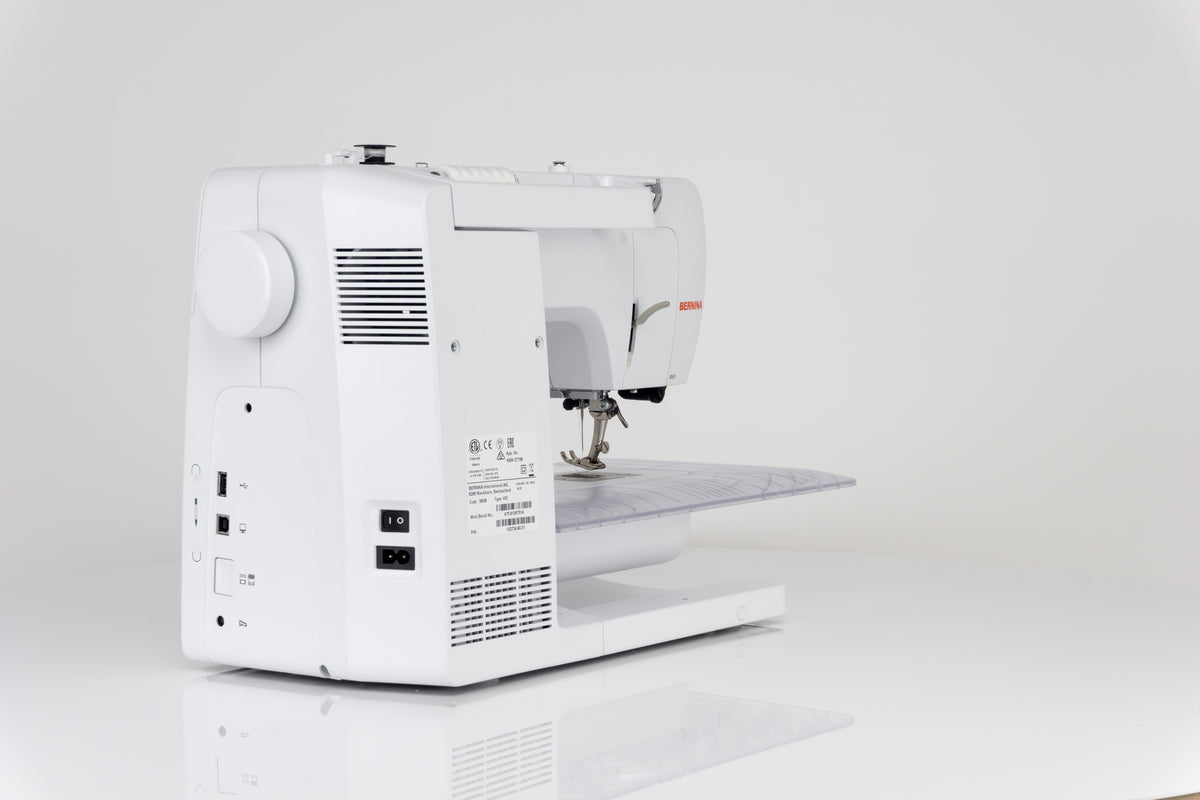 Bernina 475 QE Näh-und Quiltmaschine mit Vollschaftfüßchen