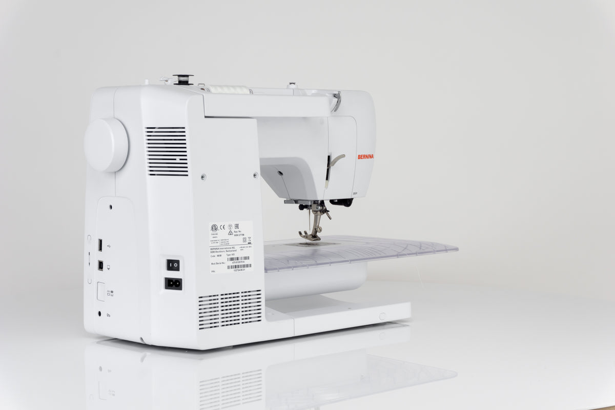 Bernina 475 QE Näh-und Quiltmaschine mit Vollschaftfüßchen