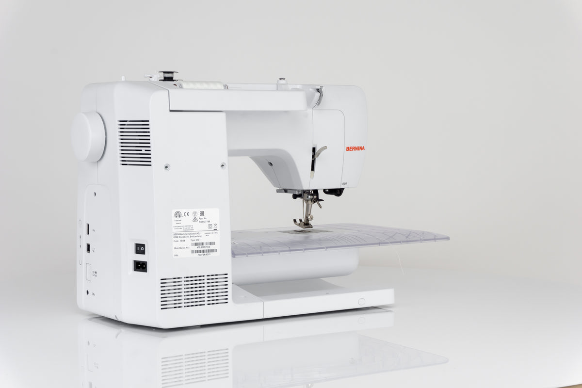 Bernina 475 QE Näh-und Quiltmaschine mit Vollschaftfüßchen