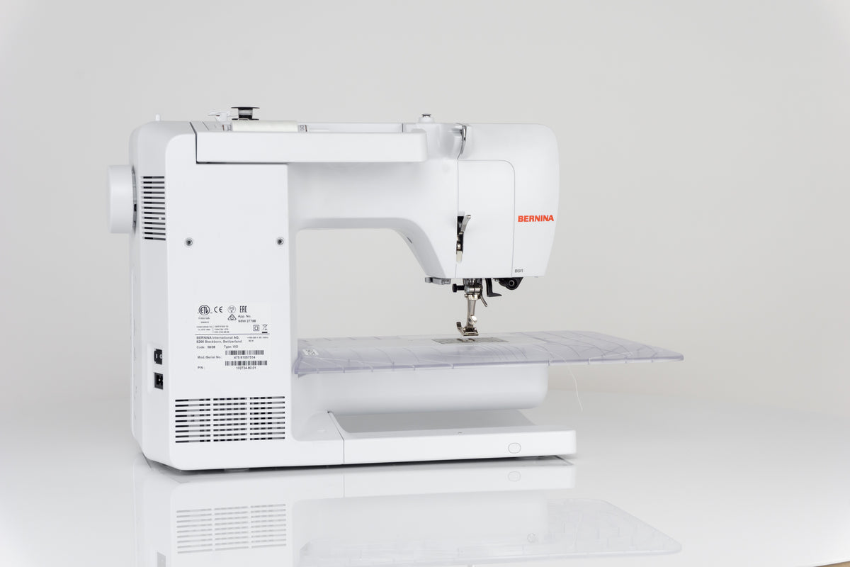 Bernina 475 QE Näh-und Quiltmaschine mit Vollschaftfüßchen