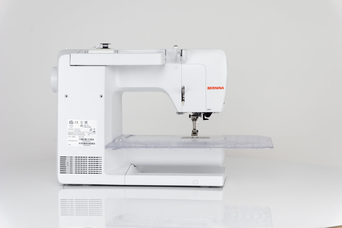 Bernina 475 QE Näh-und Quiltmaschine mit Vollschaftfüßchen