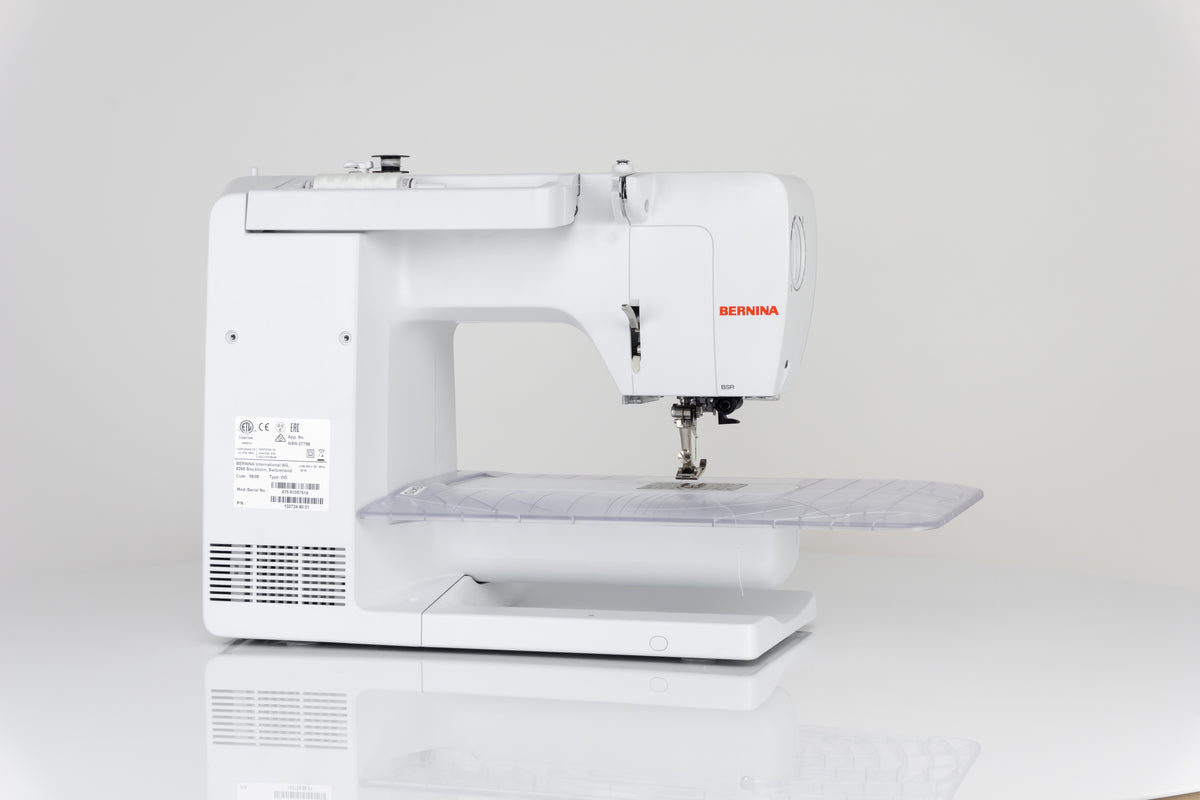 Bernina 475 QE Näh-und Quiltmaschine mit Vollschaftfüßchen