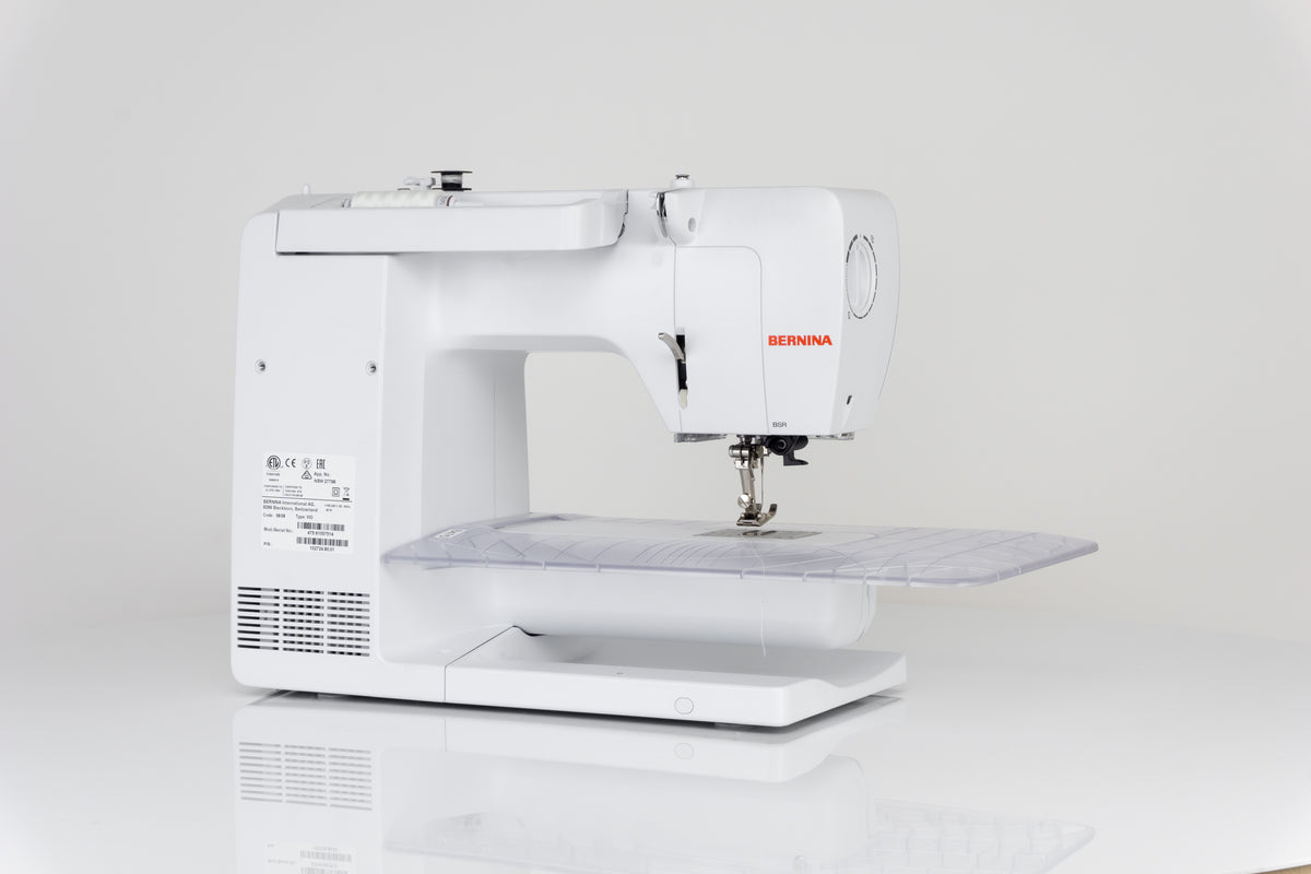 Bernina 475 QE Näh-und Quiltmaschine mit Vollschaftfüßchen