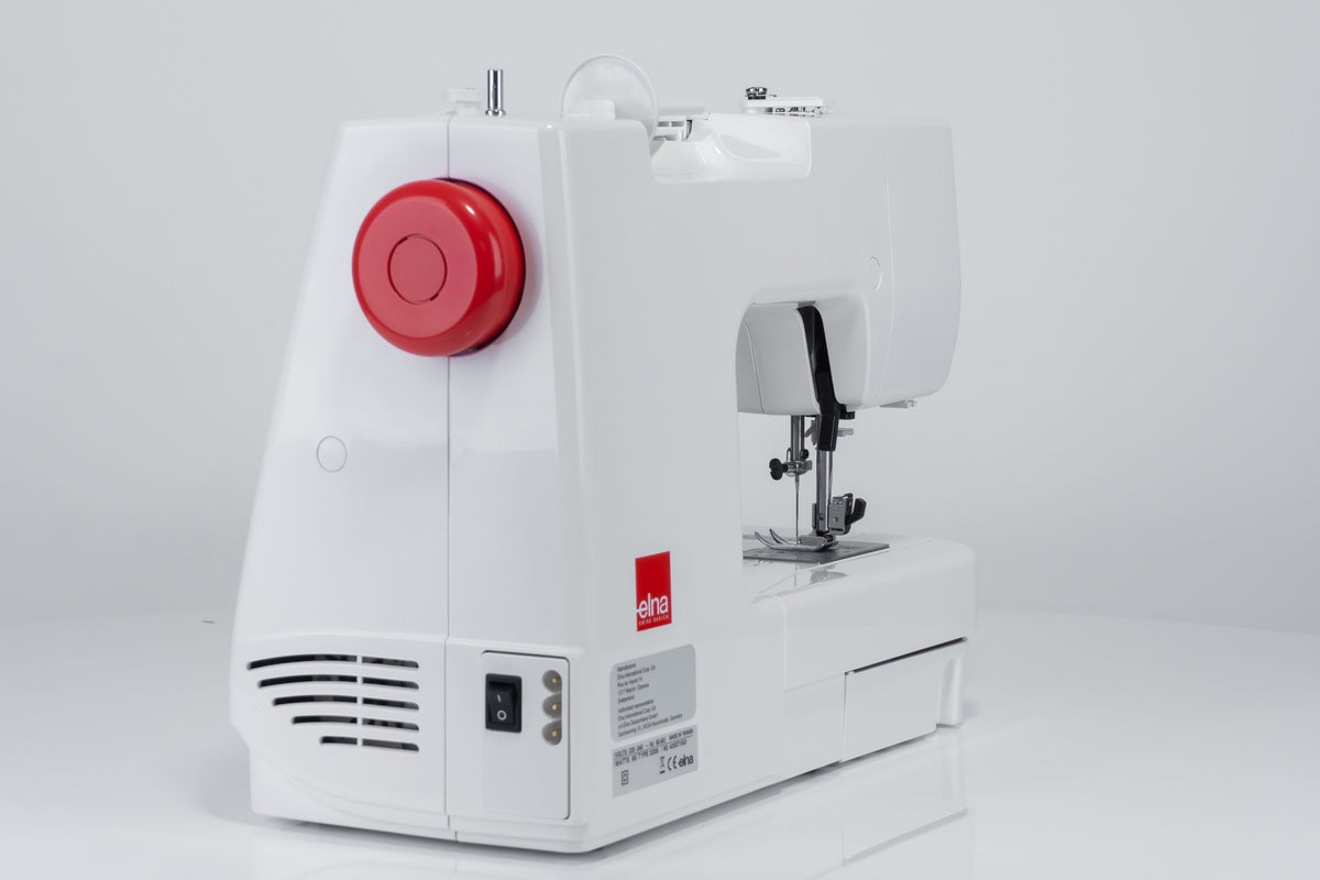 Elna eXplore 320S mechanische Nähmaschine (rot)