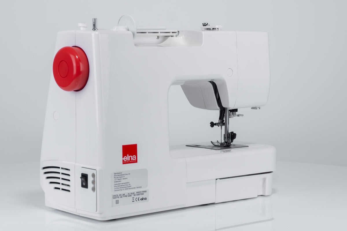 Elna eXplore 320S mechanische Nähmaschine (rot)