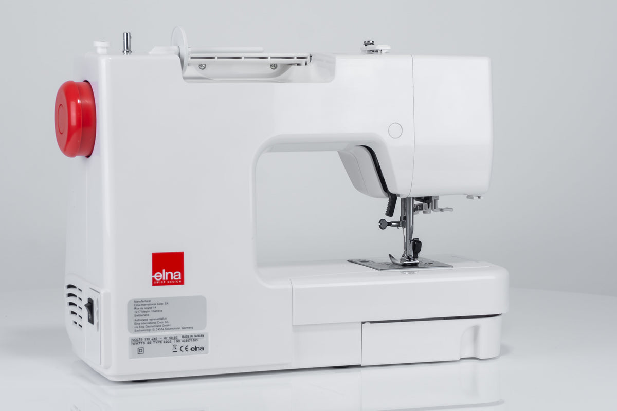 Elna eXplore 320S mechanische Nähmaschine (rot)
