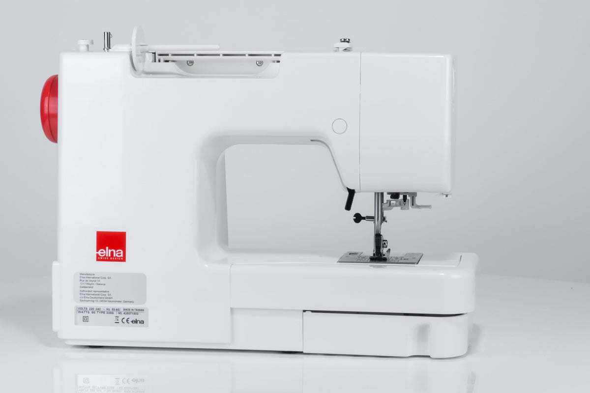 Elna eXplore 320S mechanische Nähmaschine (rot)