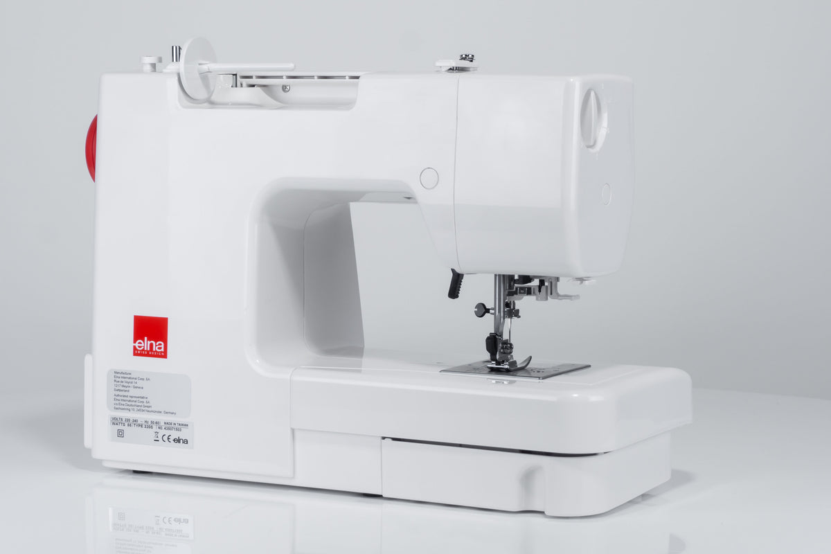 Elna eXplore 320S mechanische Nähmaschine (rot)