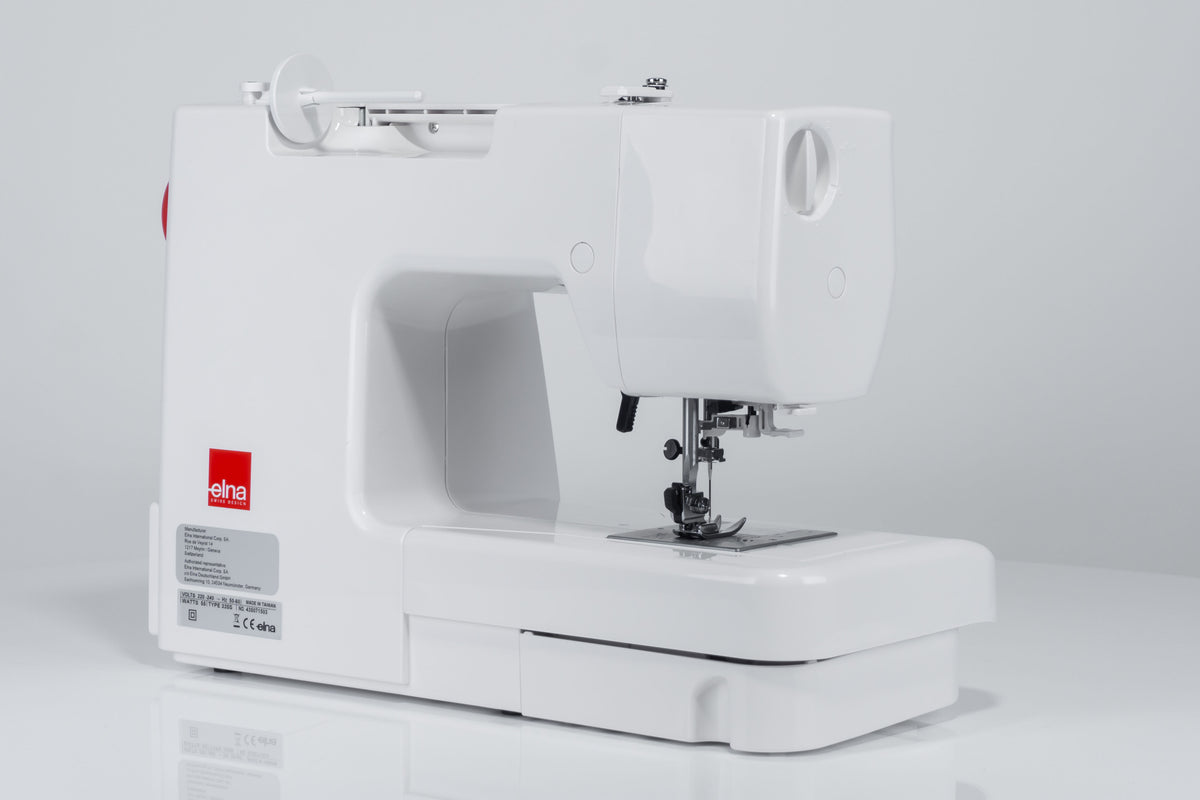 Elna eXplore 320S mechanische Nähmaschine (rot)