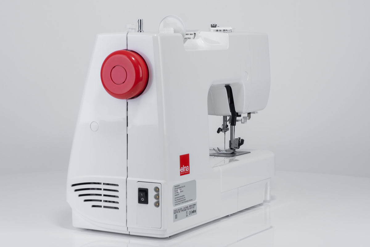 Elna eXplore 340S mechanische Nähmaschine (rot)