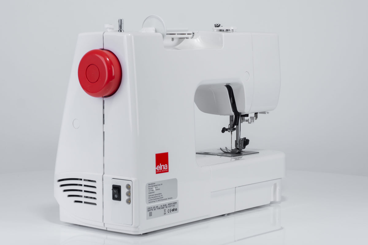Elna eXplore 340S mechanische Nähmaschine (rot)