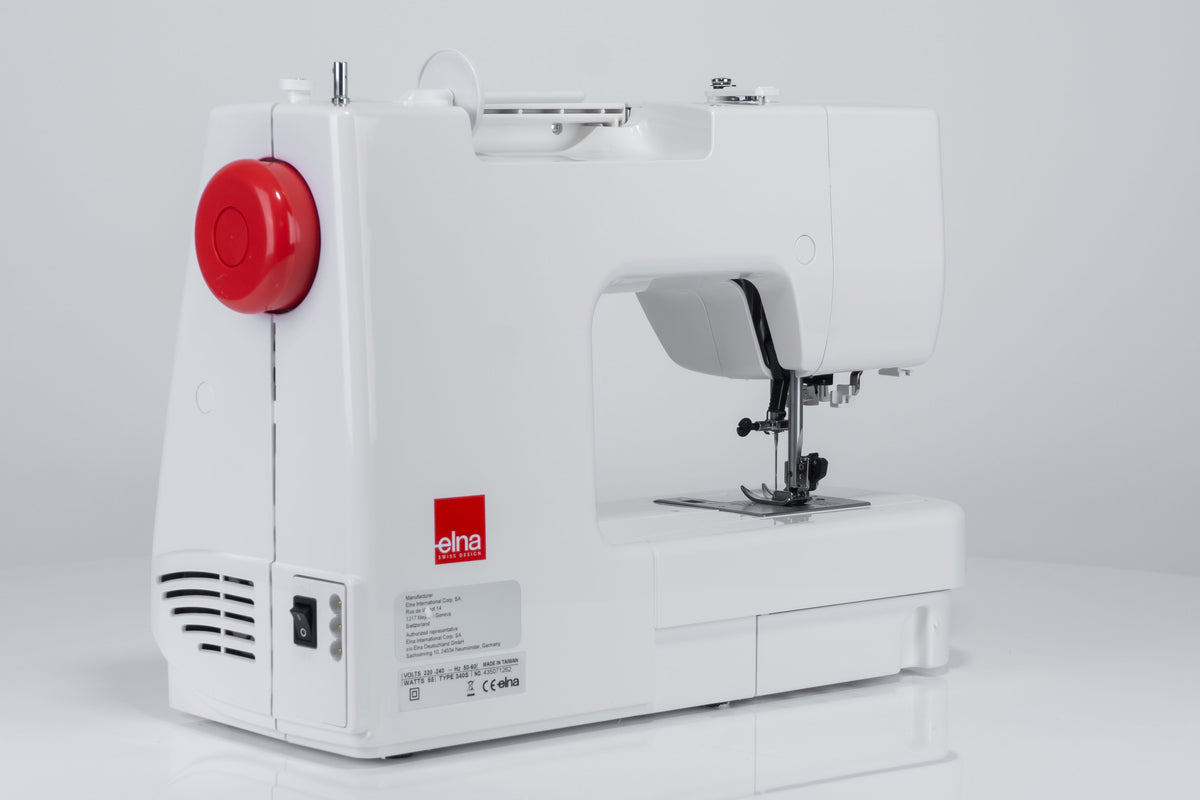 Elna eXplore 340S mechanische Nähmaschine (rot)