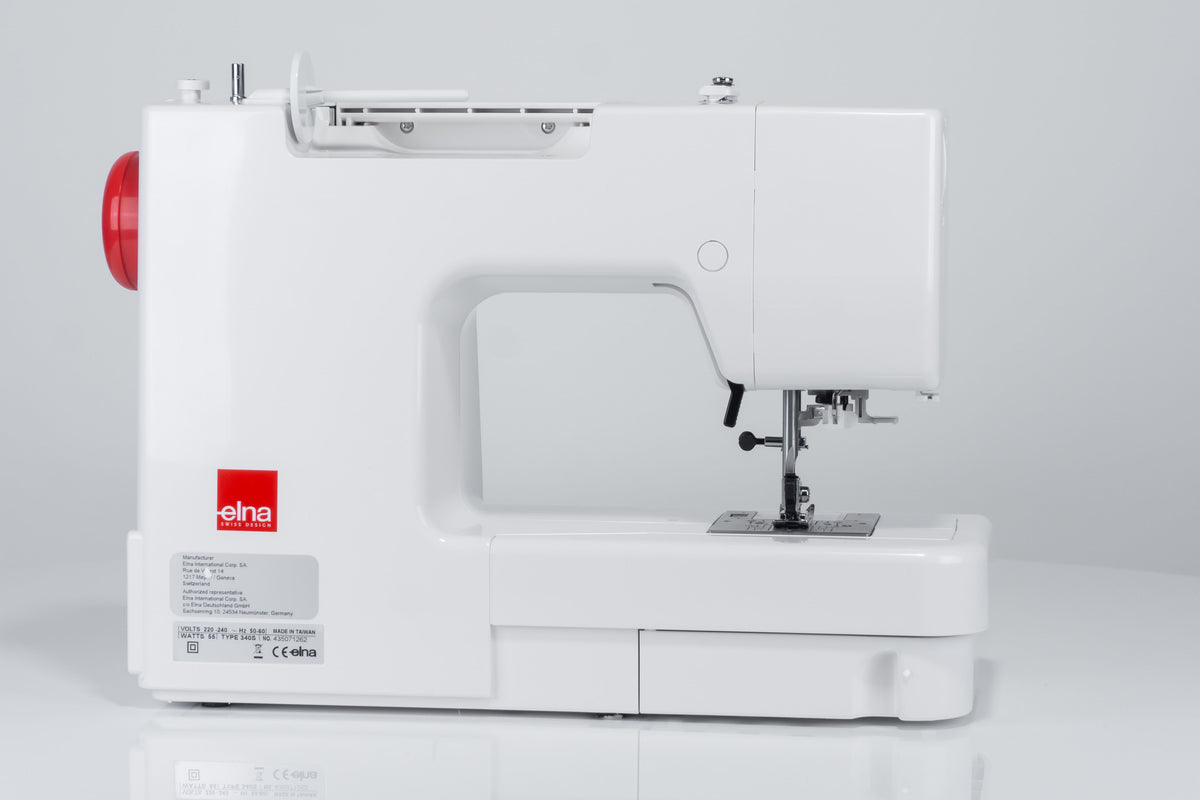 Elna eXplore 340S mechanische Nähmaschine (rot)