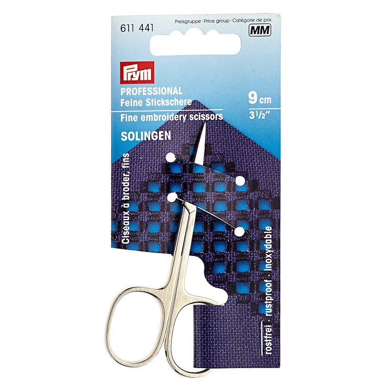 Prym PROFESSIONAL Feine Stickschere (9 cm)