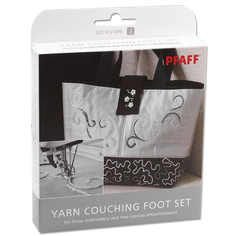 Pfaff Reliefstickfuß-Set (yarn couching foot set)