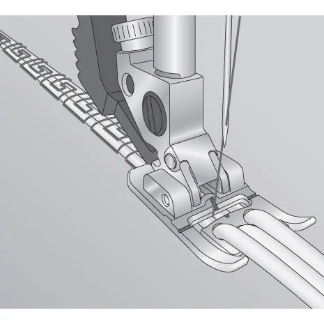 Pfaff Drei-Loch-Garnfuß (für IDT-System)