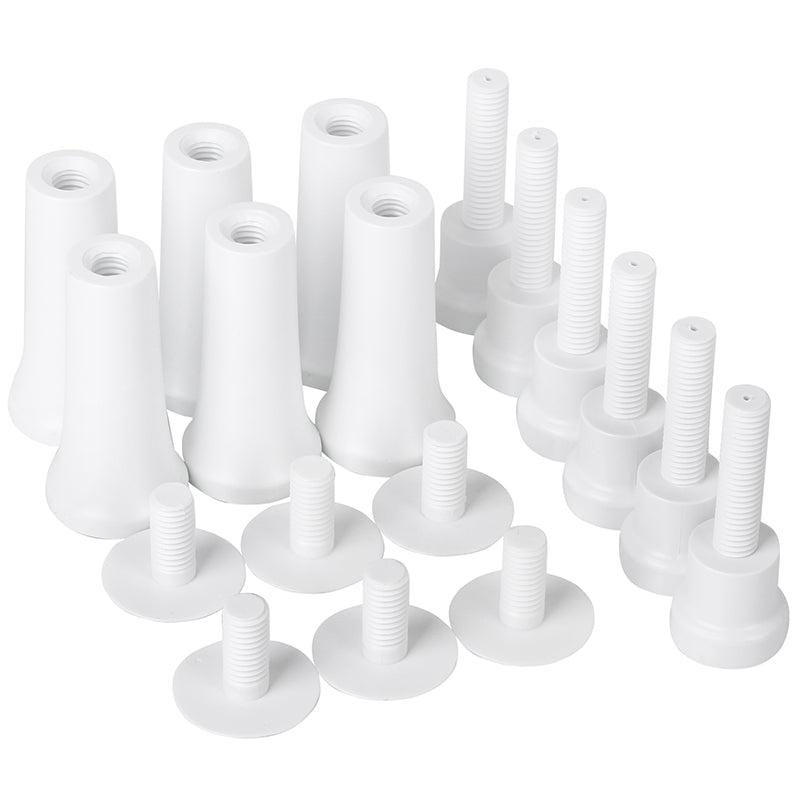 Pfaff / Husqvarna Quilttisch Ersatzfüße (6er Set)