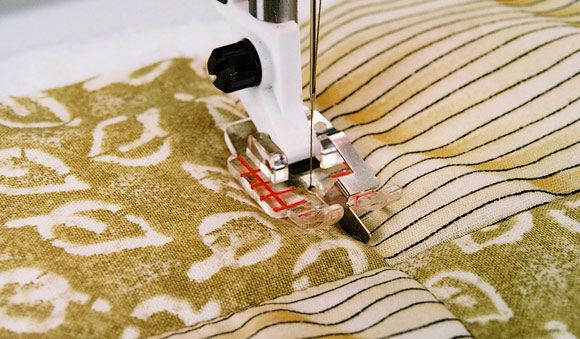 Husqvarna Viking 1/4 Klarsicht Patchworkfuß mit Führung