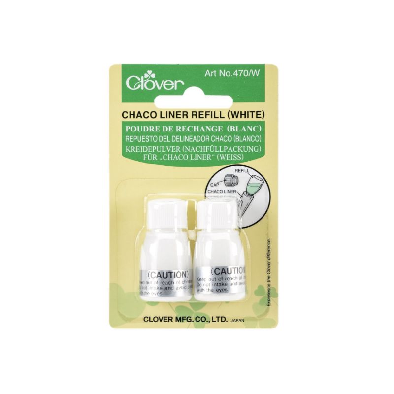 Clover Chaco Liner Nachfüllung (weiß)
