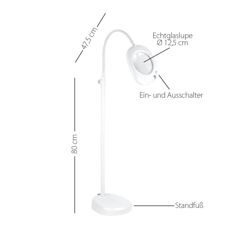 Purelite LED-Lupenleuchte 3 in 1