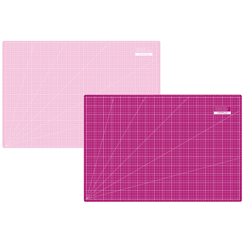 Semplix Schneidematten-Set A1 pink/ beere + GRATIS Prym Aqua-Trickmarker