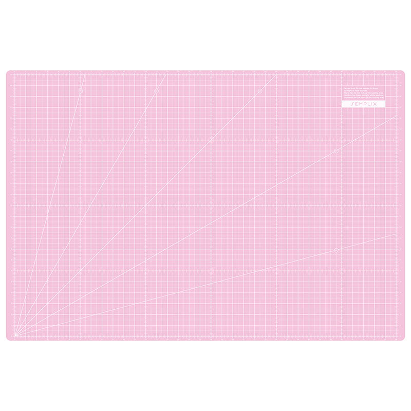 Semplix Schneidematten-Set A1 pink/ beere + GRATIS Prym Aqua-Trickmarker