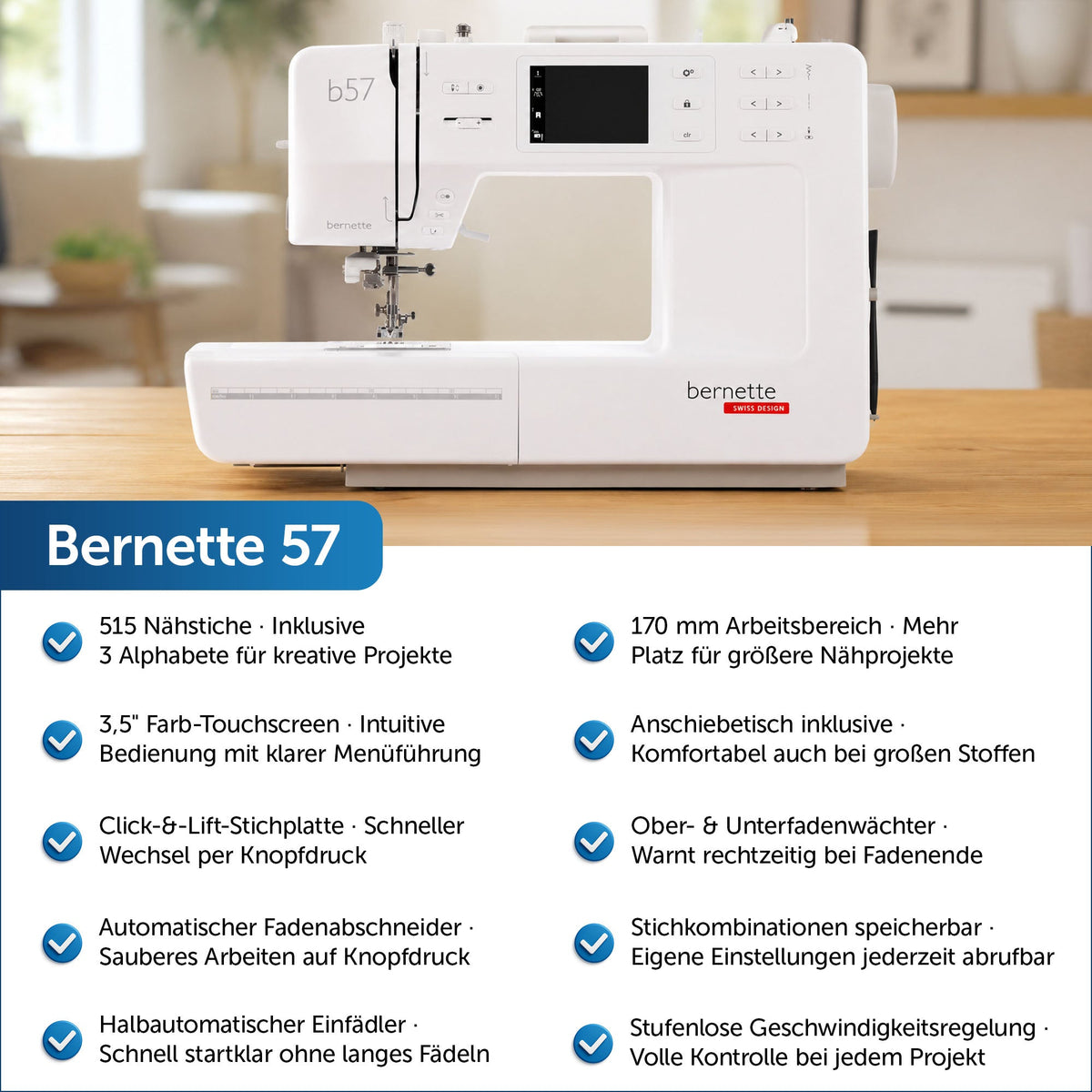 Bernette 57 Nähmaschine