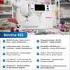 Bernina 435 Computer Nähmaschine mit Vollschaftfüßchen