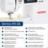Bernina 475 QE Näh-und Quiltmaschine mit Vollschaftfüßchen
