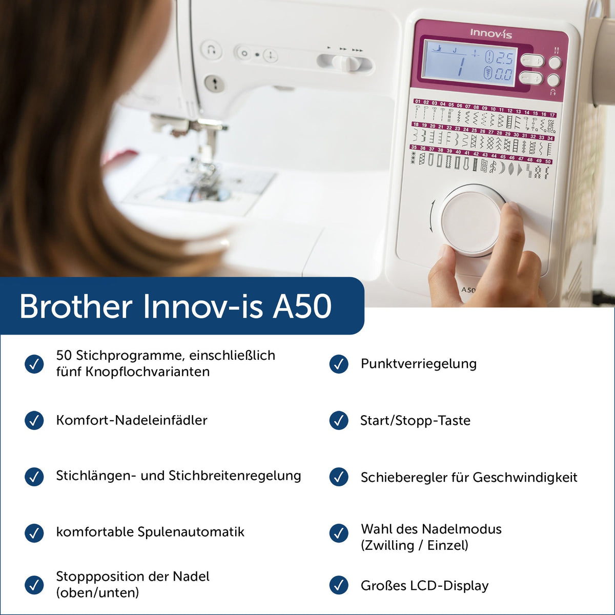 Brother Innov-is A50 Computer Nähmaschine