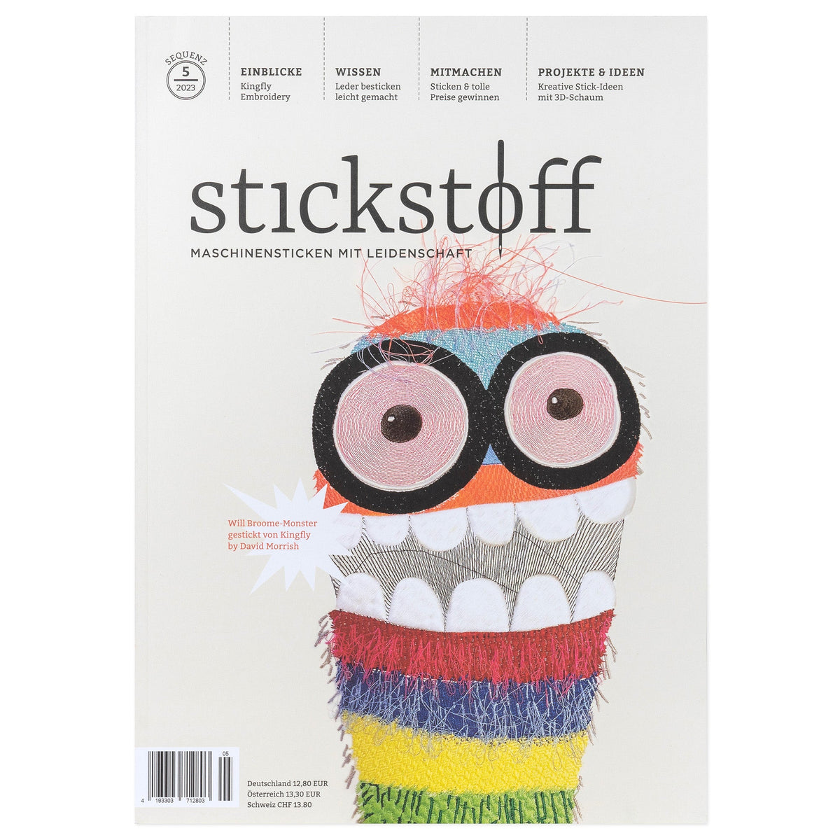 Magazin Stickstoff SEQUENZ 5 - Maschinensticken mit Leidenschaft