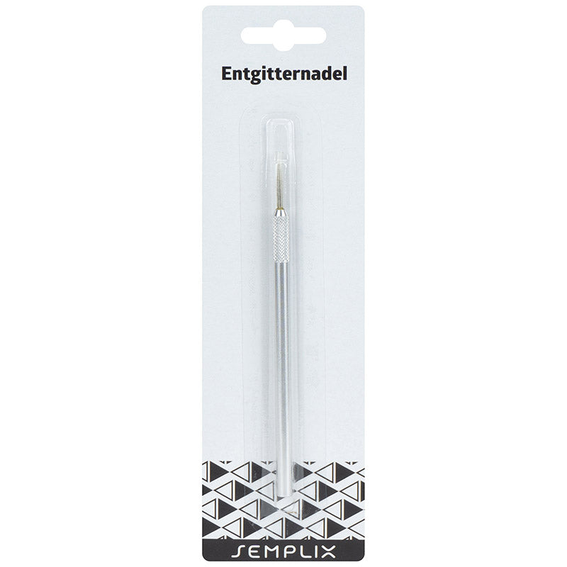 Semplix Entgitternadel - Entgitterungswerkzeug (Aluminium-Ausführung/ 12,5 cm)