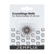 Semplix Ersatzklinge für Rollschneider Mini Wellen (28 mm/ 1 St.)