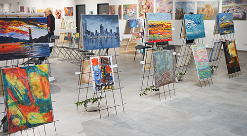 Kunstausstellung - Kunst in der Gegenwart