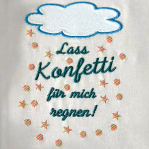 Gratis Stickmuster - Konfetti 🌈