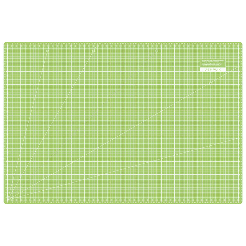 Semplix Schneidematten-Set A1 hellgrün/ grün + GRATIS Prym Aqua-Trickmarker