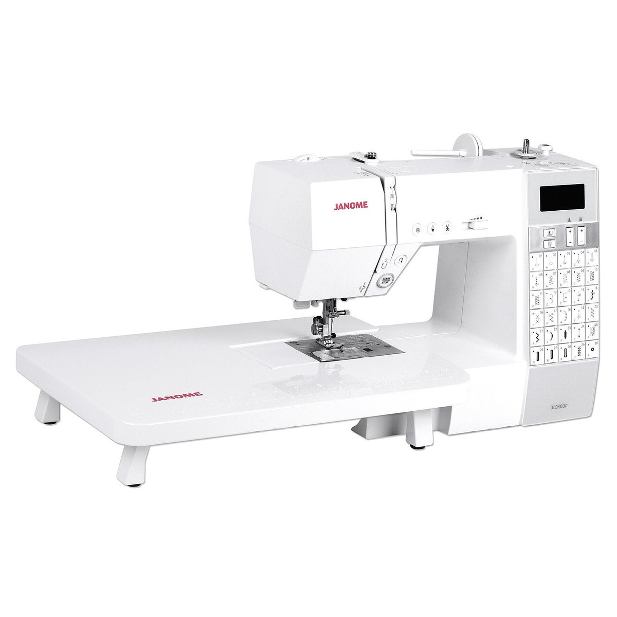 Janome DC 6030 Computer Nähmaschine inkl. großem Anschiebetisch