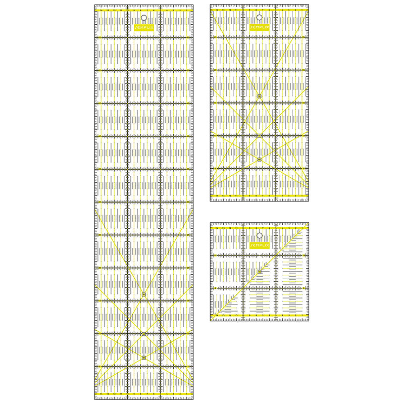 Semplix Patchwork Lineal Set kleines Bundle cm gelb