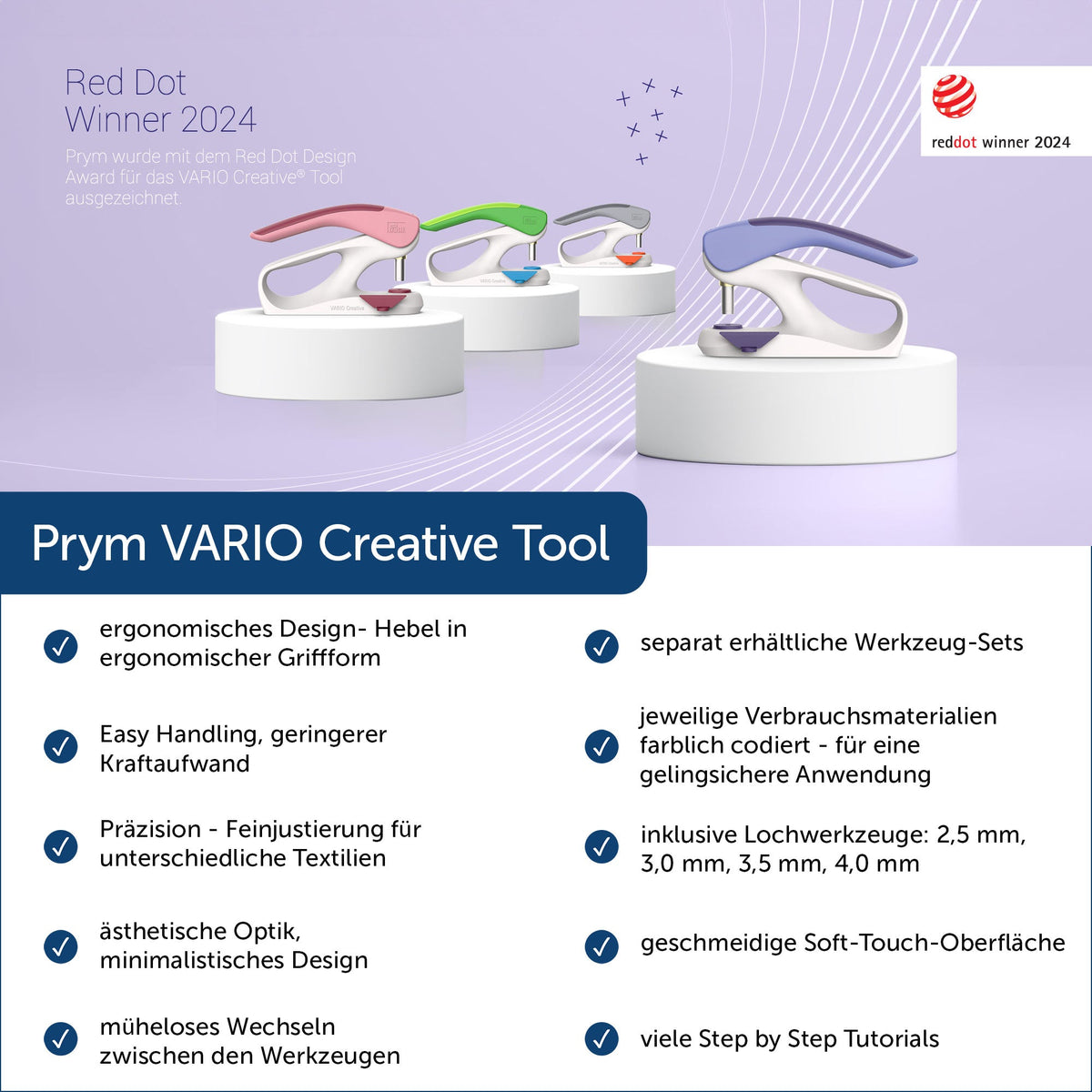 Prym Vario Creative Tool (aprikose)
