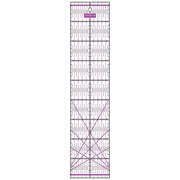 Semplix Patchwork-Quiltlineal (45 x 10 cm/ 2,5 mm dick/ lila)
