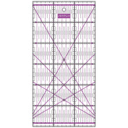 Semplix Patchwork-Quiltlineal lila (30 x 15 cm/ 2,5 mm dick)