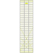 Semplix Patchwork-Quiltlineal (60 x 15 cm/ 2,5 mm dick/ gelb)