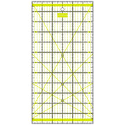 Semplix Patchwork-Quiltlineal (12" x 6"/ 2,5 mm dick/ gelb)