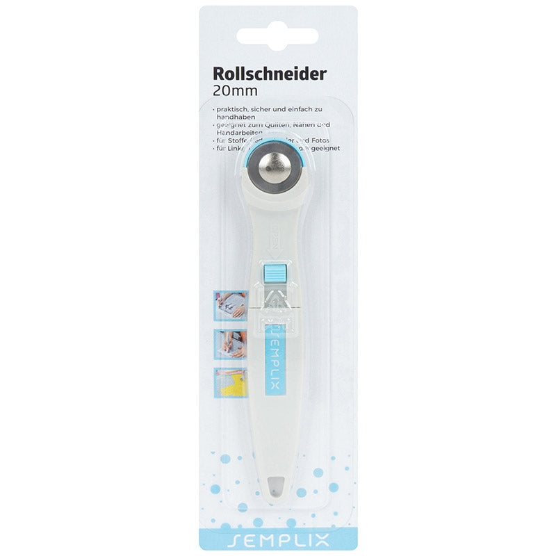 Semplix Rollschneider Super Mini (20 mm/ blau)